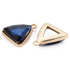 Faceted Glass Pendants&nbsp;PALLOY-N167-02-01LG-RS