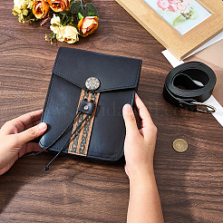 1Pc Rectangle Medieval PU Leather Waist Bags&nbsp;AJEW-CL0002-72B