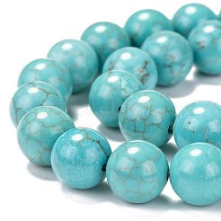 Natural Magnesite Beads Strands&nbsp;G-L555-02-8mm-A
