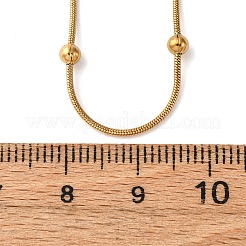 304 Stainless Steel Satellite Chains Necklaces for Women&nbsp;NJEW-M107-05B-G