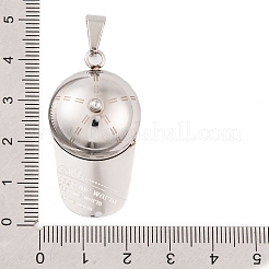 Non-Tarnish 304 Stainless Steel Pendants&nbsp;STAS-K283-09P