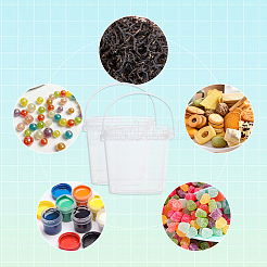 60Pcs PP Gift Boxes Packing Buckets with Lid and Handles&nbsp;AJEW-FH0008-96