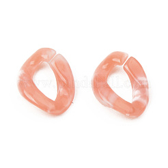Transparent Acrylic Linking Rings&nbsp;X-OACR-S038-005A-C07