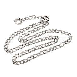 6.5MM 201 Stainless Steel Double Link Chains Necklaces for Unisex&nbsp;NJEW-K302-05P