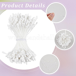 8 Bundles 8 Colors Gypsum with Cotton Cord Artificial Flower Core&nbsp;DIY-GF0014-56