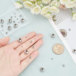 30Pcs 3 Style 201 Stainless Steel Beads&nbsp;STAS-UN0045-48