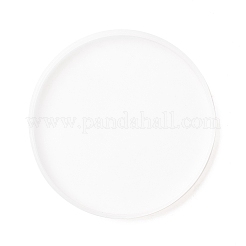 DIY Flat Round Cup Mat Silicone Molds&nbsp;DIY-E036-02