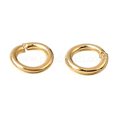 Brass Open Jump Rings&nbsp;KK-CBA1A60-06E-G
