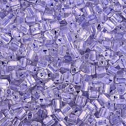 Transparent Inside Colours Glass Seed Beads&nbsp;SEED-T007-13I
