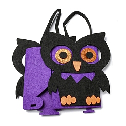 Owl Felt Halloween Candy Bags with Handles&nbsp;LS-HAWE-K001-01C