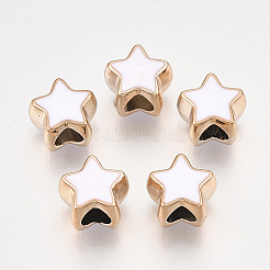 UV Plating Acrylic European Beads&nbsp;OACR-T005-91KC-0M
