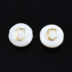 Natural Freshwater Shell Beads&nbsp;SHEL-S278-036C