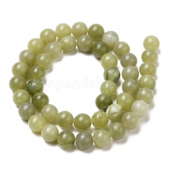 Natural Green Jade Beads Strands&nbsp;G-K340-A02-01