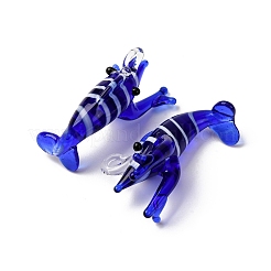 Handmade Lampwork Pendants&nbsp;LAMP-Z013-02B