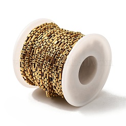 Ion Plating(IP) 304 Stainless Steel Figaro Chains&nbsp;STAS-B041-12G