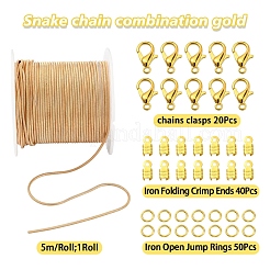 DIY Chains Bracelet Necklace Making Kit&nbsp;DIY-YW0005-83G