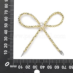 Alloy & Glass Bowknot Chandelier Component Links&nbsp;PALLOY-D360-01