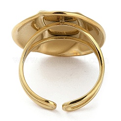 Ion Plating(IP) 304 Stainless Steel Finger Rings&nbsp;RJEW-C075-05D-G