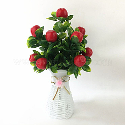 20Pcs Mini Foam Imitation Apples&nbsp;DJEW-SP0001-32