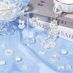 120Pcs 6 Styles ABS Plastic Imitation Pearl Big Beads&nbsp;KY-SC0002-30