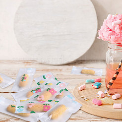 200Pcs OPP Flower Nougat Candy Packaging Bags&nbsp;ABAG-WH0039-28
