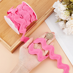 9 Yards Polyester Wavy Fringe Trim Ribbon&nbsp;OCOR-XCP0002-96