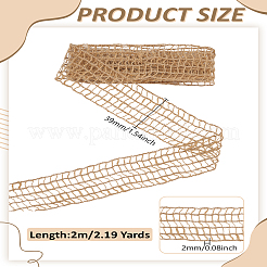 2M Linen Braided Ribbon&nbsp;OCOR-LP0001-35