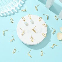 SHEGRACE Brass Stud Earring Findings&nbsp;XGRQ6H365-899G