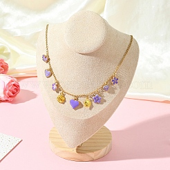 304 Stainless Steel Cable Chain Necklaces&nbsp;NJEW-FS00005