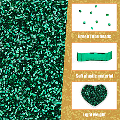 15882Pcs Plastic Tube Beads&nbsp;FIND-DC0006-26E