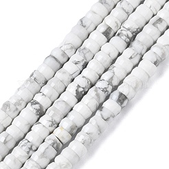 Natural Howlite Heishi Beads Strands&nbsp;G-A299-A08-01