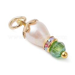 7Pcs 7 Colors Natural Cultured Freshwater Pearl Pendants&nbsp;PALLOY-JF04688