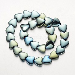 Electroplate Non-magnetic Synthetic Hematite Bead Strands&nbsp;G-F300-22E-07