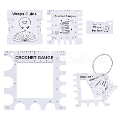8Pcs PVC Sewing Rulers&nbsp;DIY-NB0012-39