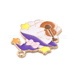 Halloween Theme Alloy Enamel Pendants&nbsp;ENAM-I053-A08