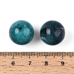 Round Acrylic Imitation Gemstone Beads&nbsp;OACR-R029-16mm-17A