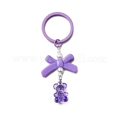 Iron Acrylic Bowknot Keychains&nbsp;KEYC-JKC01385