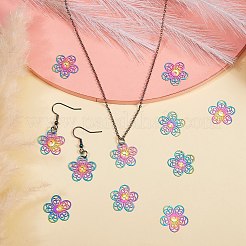 201 Stainless Steel Filigree Pendants&nbsp;STAS-SZ0001-82