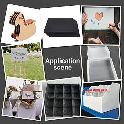 Plastic Corrugated Sheets Pads&nbsp;DIY-WH0569-60A-01