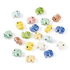 25Pcs Handmade Porcelain Ceramic Beads&nbsp;PORC-TA0001-77