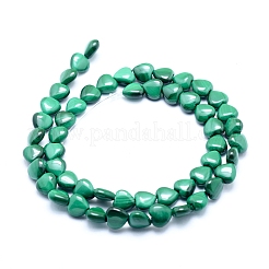 Natural Malachite Beads Strands&nbsp;G-D0011-02-8mm