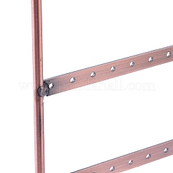 Rectangle Shape Iron 3-Tier Earring Display Stand&nbsp;EDIS-K002-03R