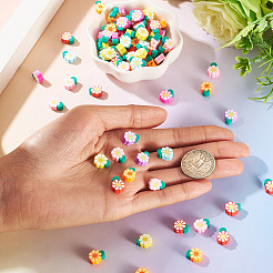 Handmade Polymer Clay Beads&nbsp;CLAY-TAC0015-04