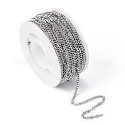 Tarnish Resistant 304 Stainless Steel Curb Chains&nbsp;CHS-R008-04