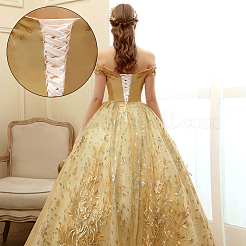 1 Set Women's Wedding Dress Zipper Replacement&nbsp;DIY-BC0006-14