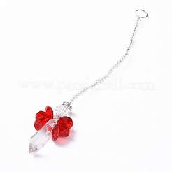 Crystal Fairy Beaded Wall Hanging Decoration Pendant Decoration&nbsp;LS-HJEW-G019-02G