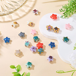 20Pcs Handmade Porcelain Beads&nbsp;PORC-TA0001-30
