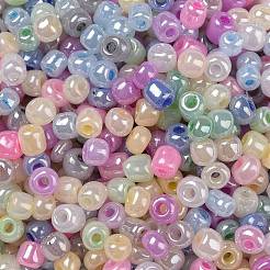 Opaque Colours Luster 6/0 Glass Seed Beads&nbsp;SEED-A030-11C
