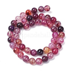Natural Dragon Veins Agate Beads Strands&nbsp;GG-CBA9070-A01-01