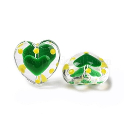 Glass Heart Beads&nbsp;LS-GLAA-D005-01C